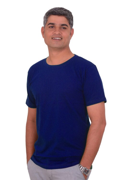 Royal Blue Solid Men's