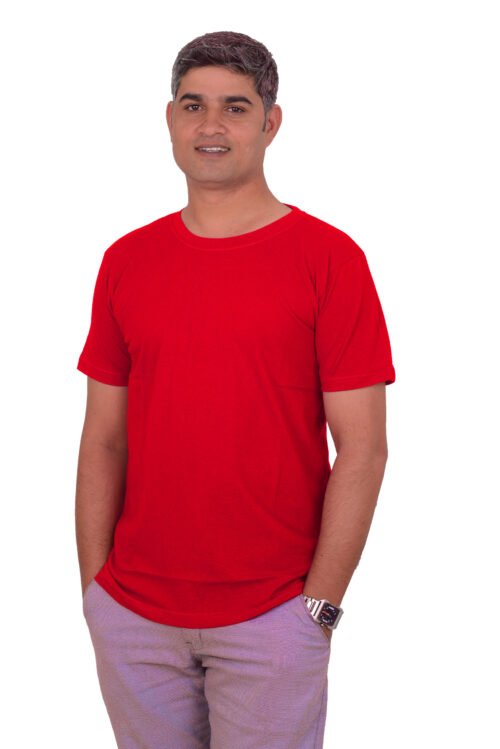 Red Solid Men's